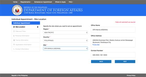 dfa individual appointment|PASSPORT RENEWAL REQUIREMENTS & DFA .